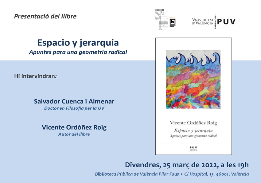 Invitació a la presentació